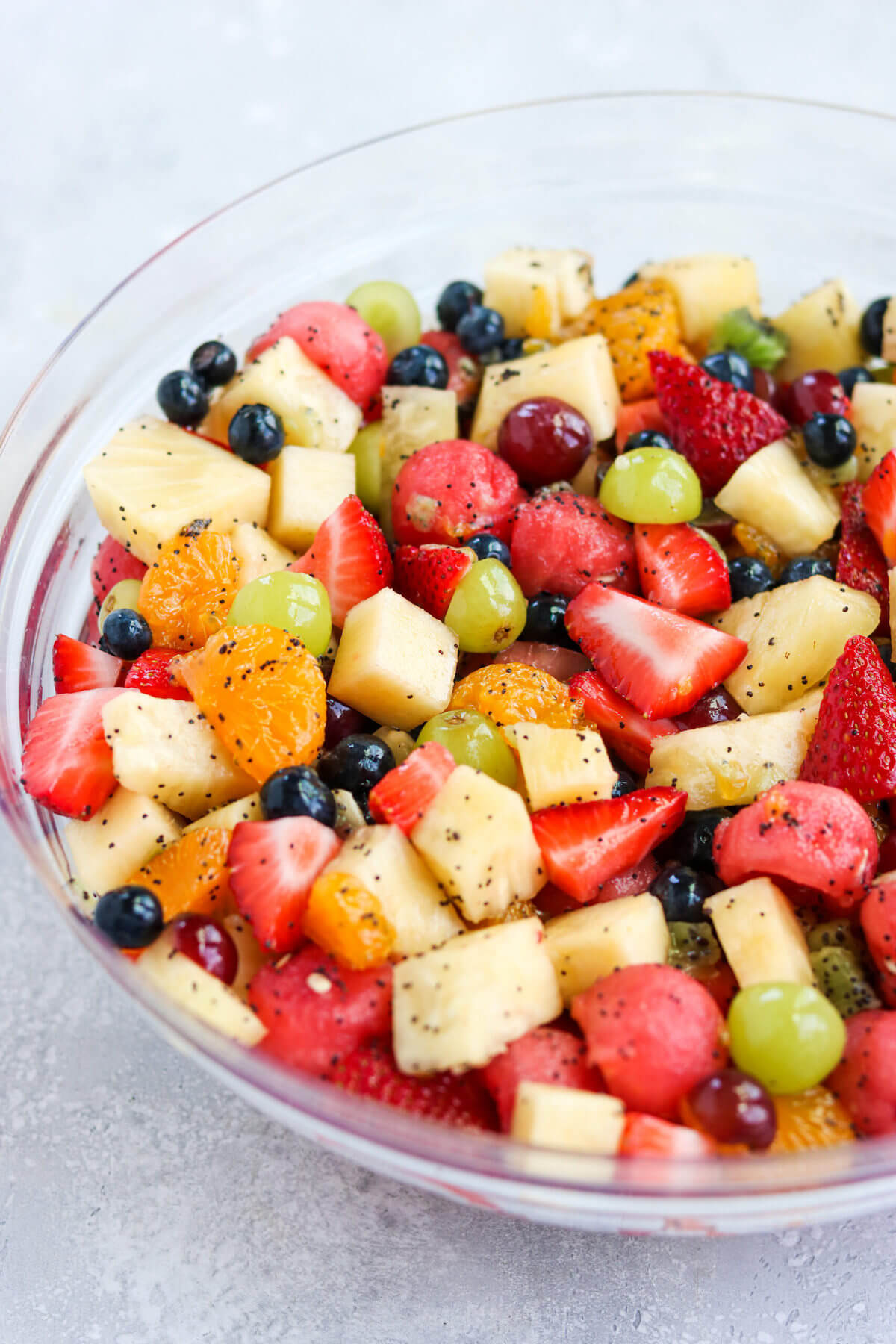 colourful bowl of fruit salad