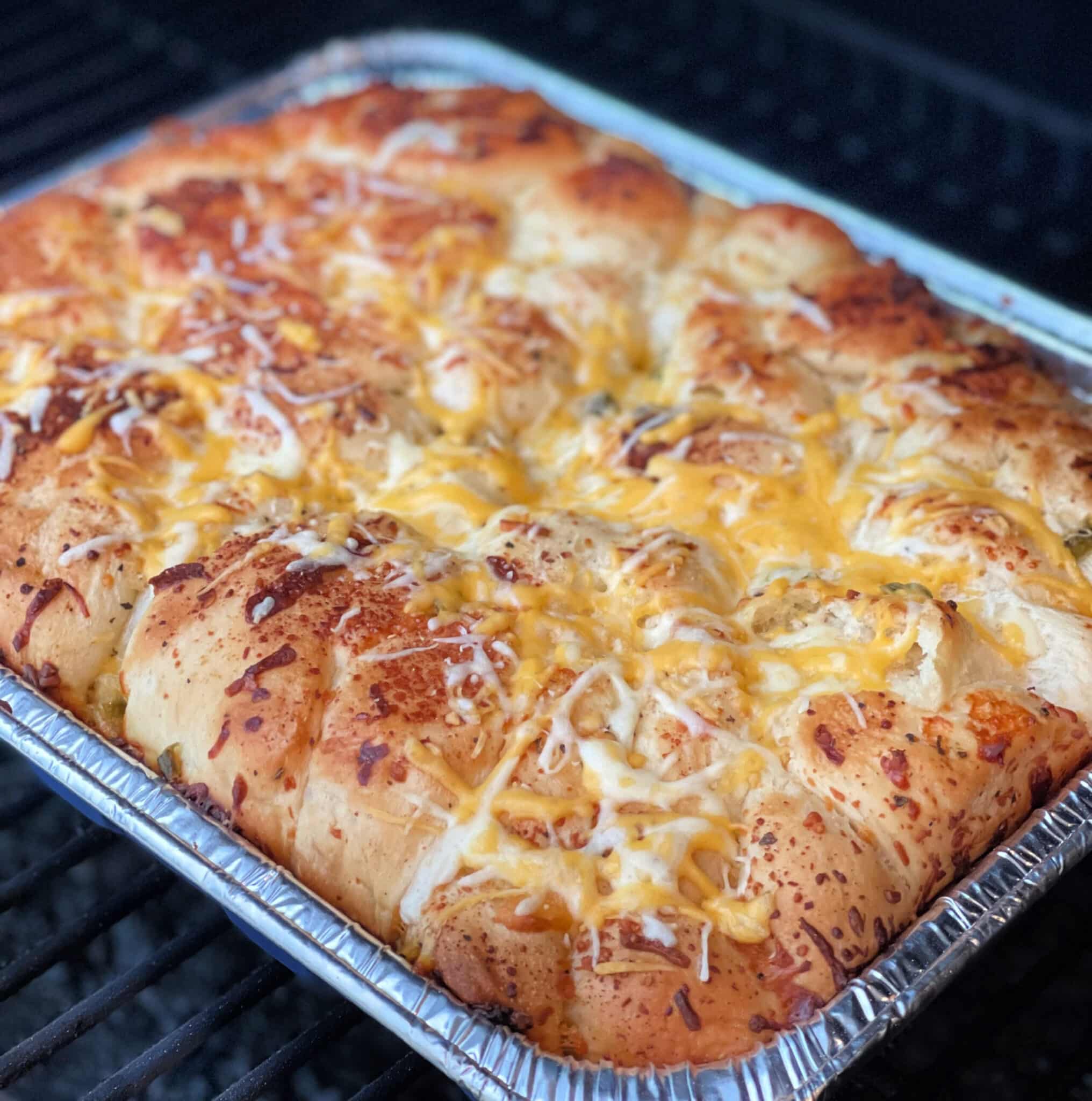 smoked cheese bread.